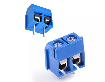 2-Pin Screw Terminal Block Connector