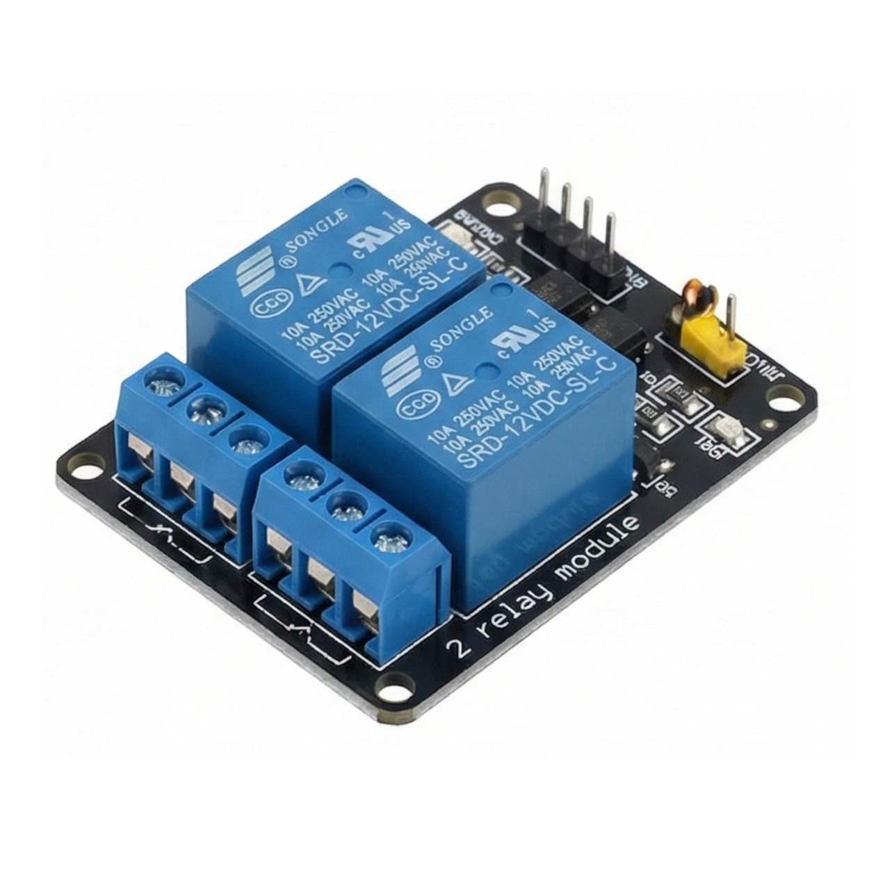 2-Channel 12V Relay Module