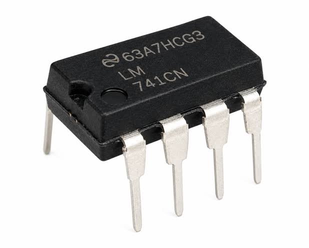 LM741 Operational Amplifier (Op-Amp) IC