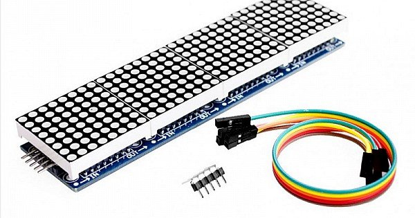 MAX7219 8×32 LED Dot Matrix Display Module